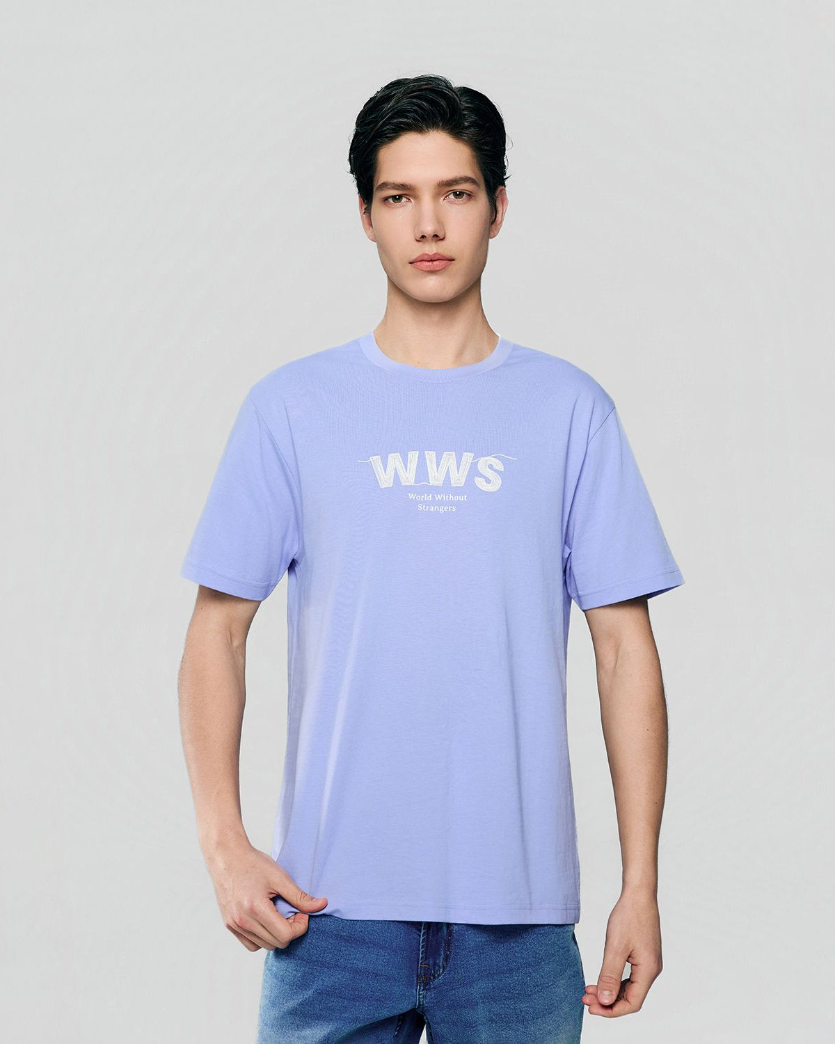 Men's WWS Slim Fit Print Tee - Image 2