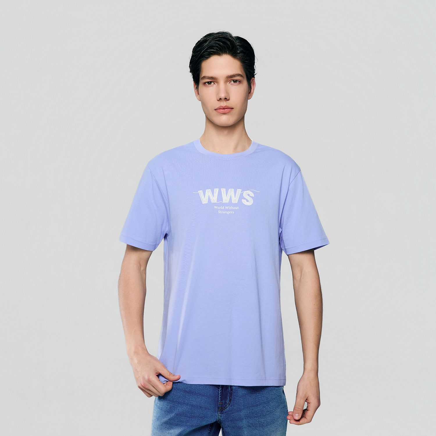 Men's WWS Slim Fit Print Tee - Image 2