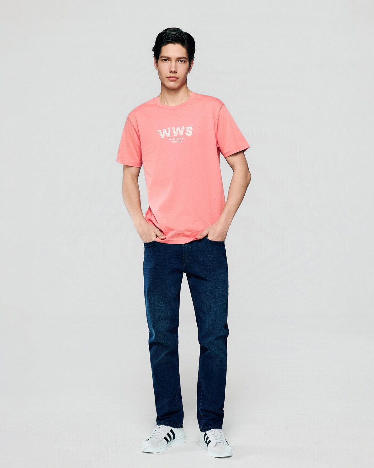Men's WWS Slim Fit Print Tee - Image 1