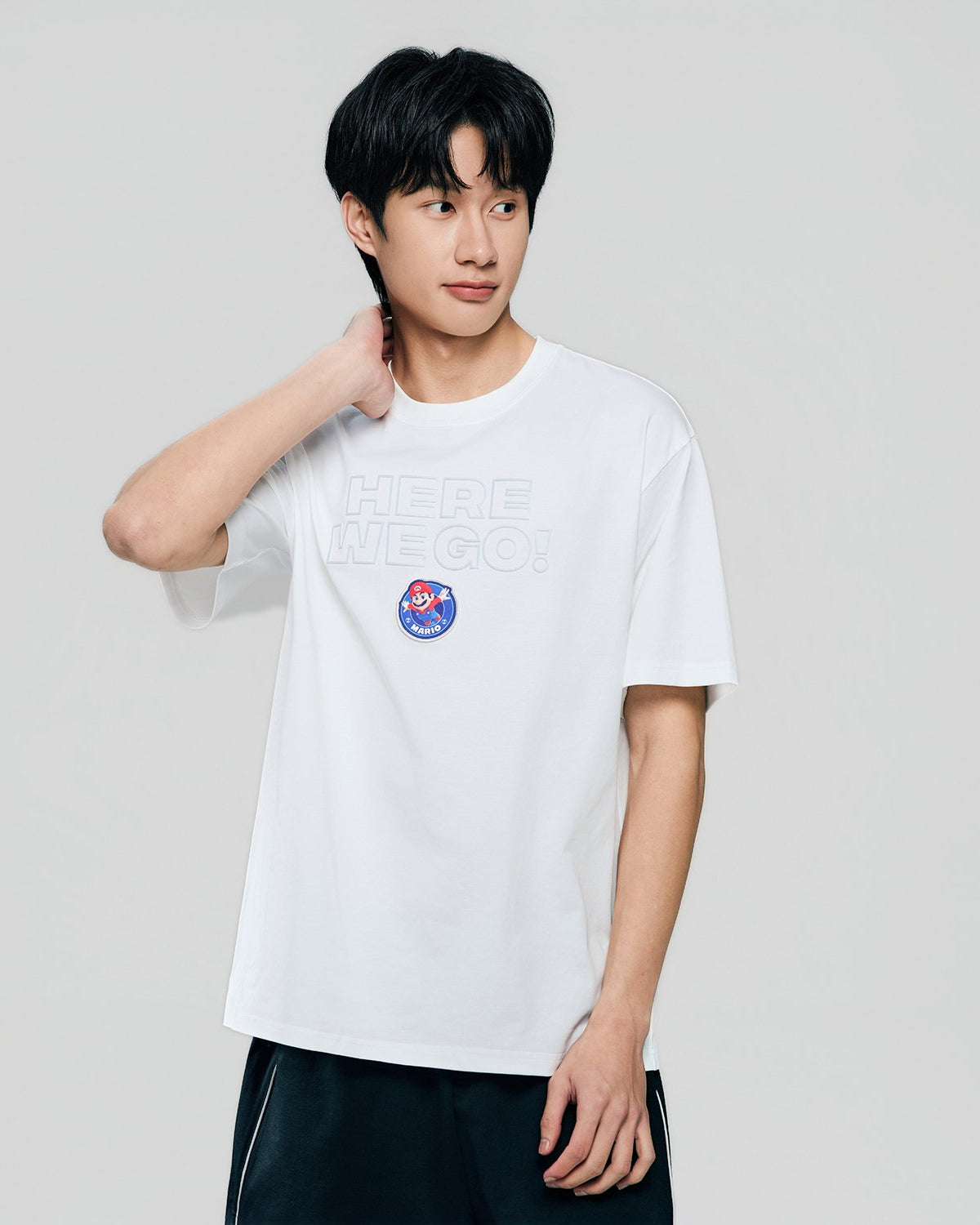 Men's Super Mario Relaxed PrintTee - Image 3
