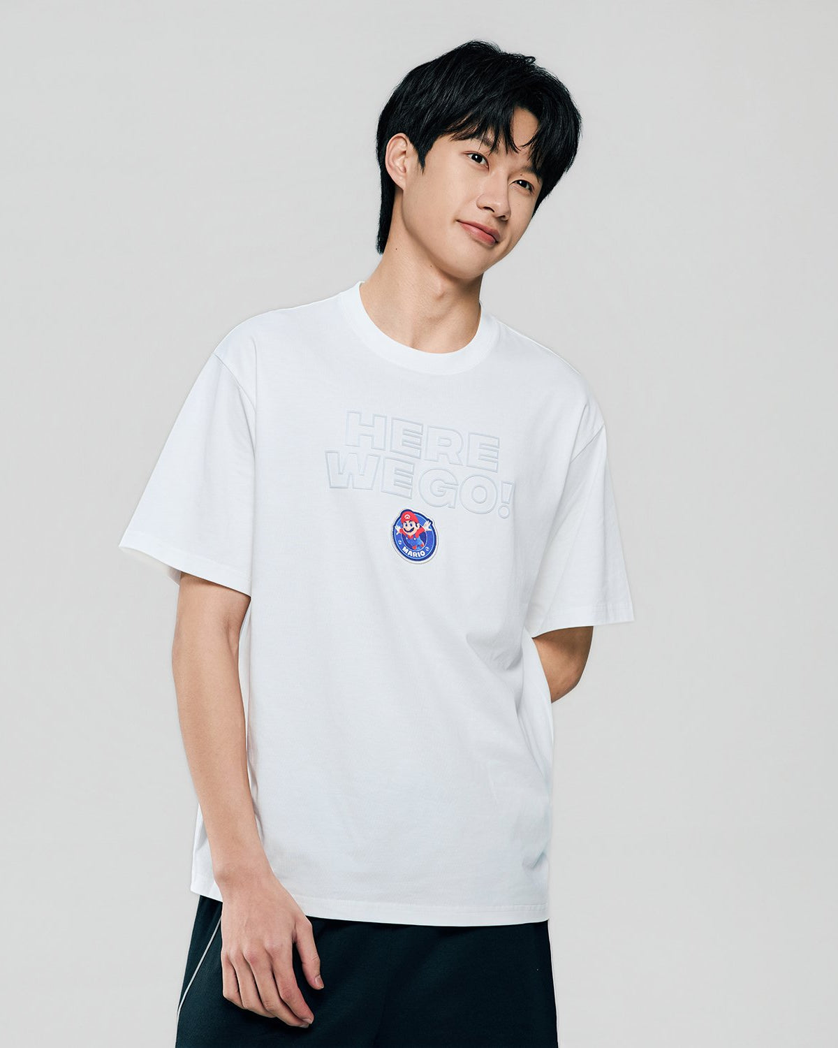 Men's Super Mario Relaxed PrintTee - Image 4