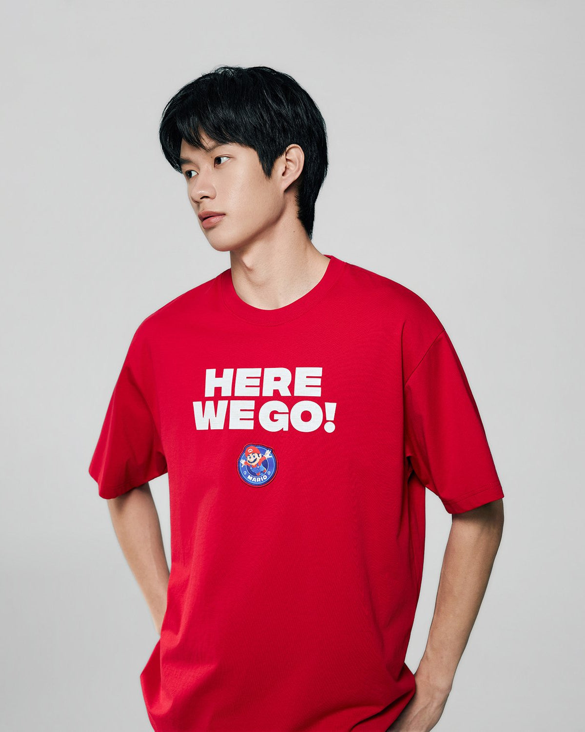 Men's Super Mario Relaxed PrintTee - Image 4