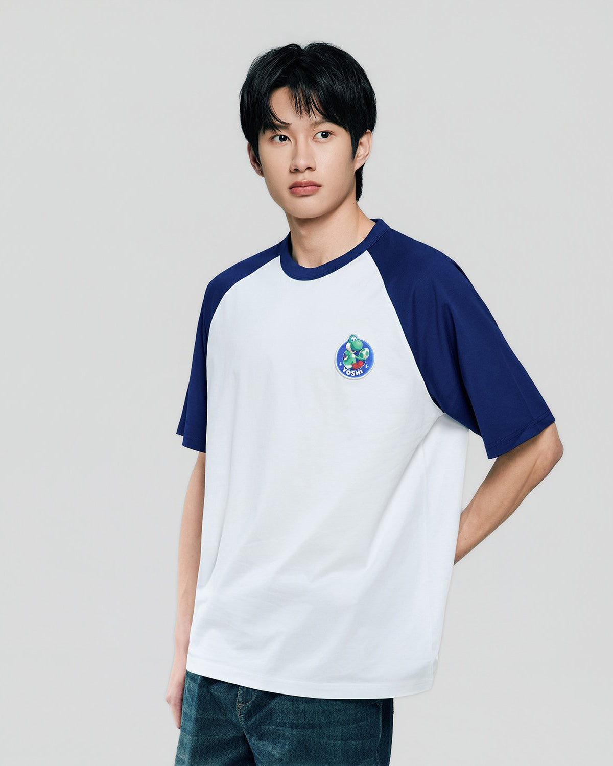 Men's Super Mario Relaxed PrintTee - Image 1