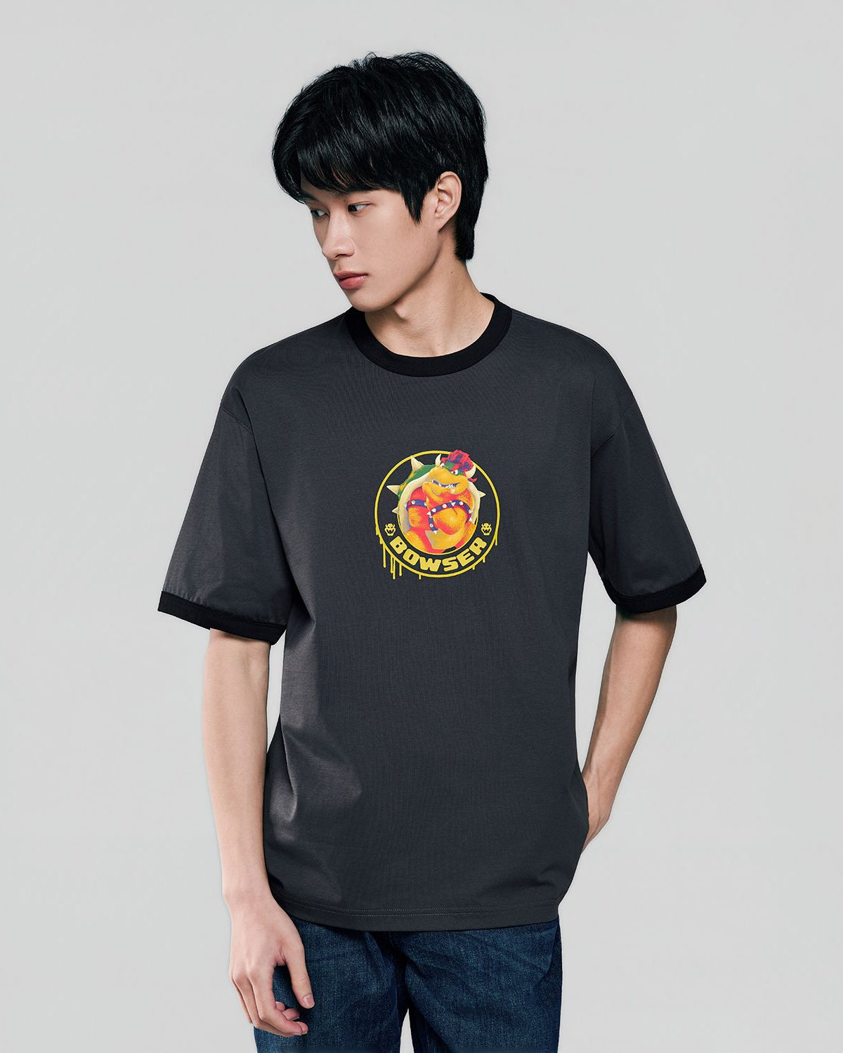 Men's Super Mario Relaxed PrintTee - Image 1