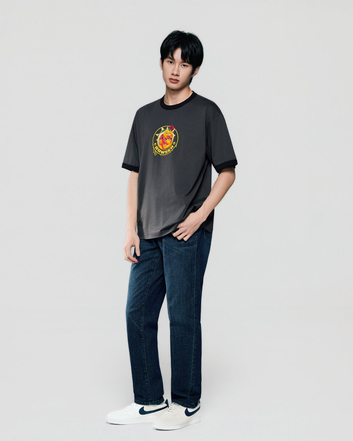 Men's Super Mario Relaxed PrintTee - Image 2