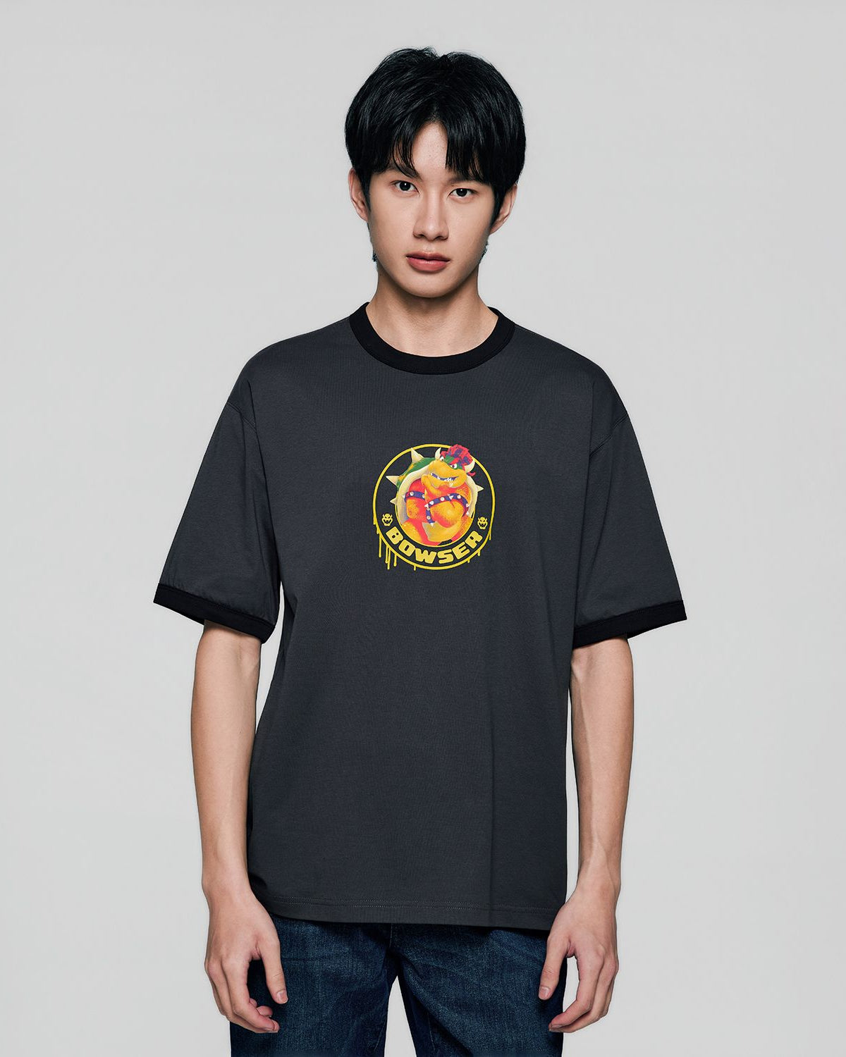 Men's Super Mario Relaxed PrintTee - Image 3