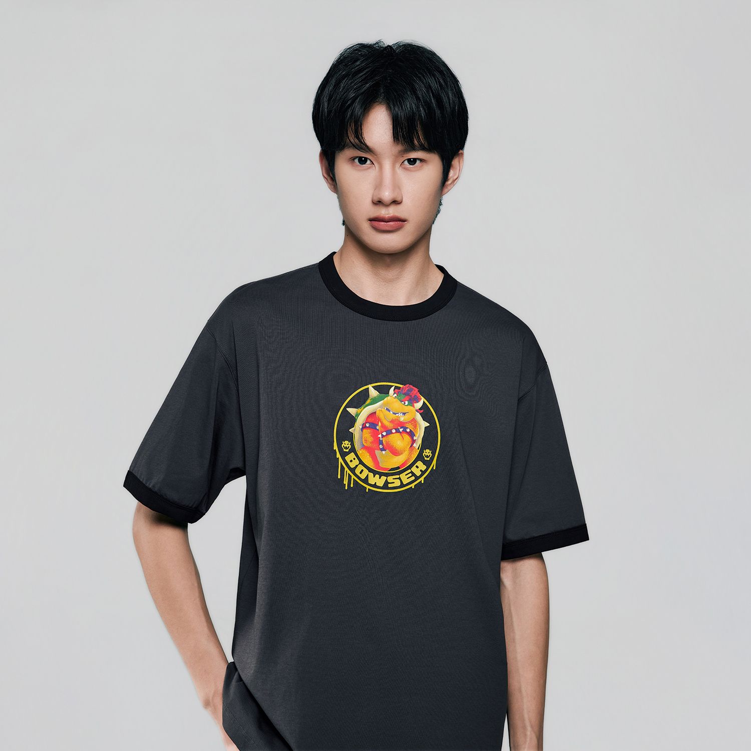 Men's Super Mario Relaxed PrintTee - Image 4