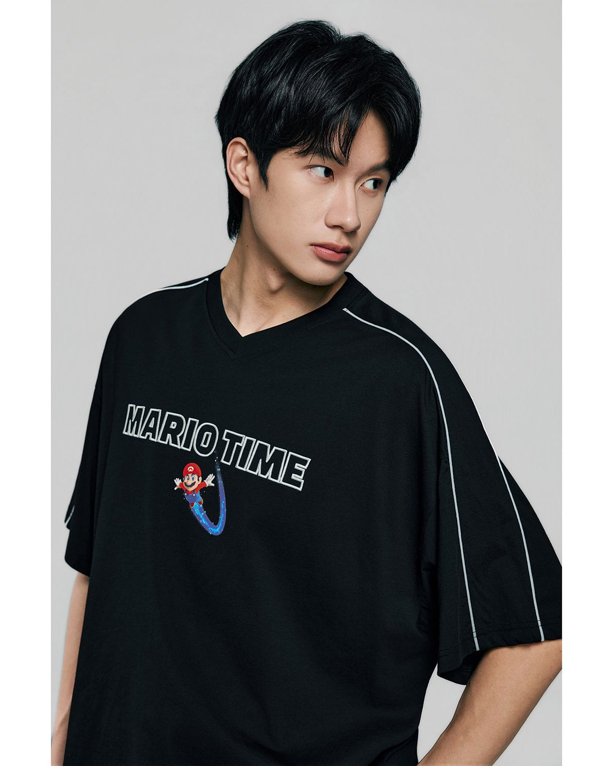 Men's Mario Relaxed Print Tee - Image 4