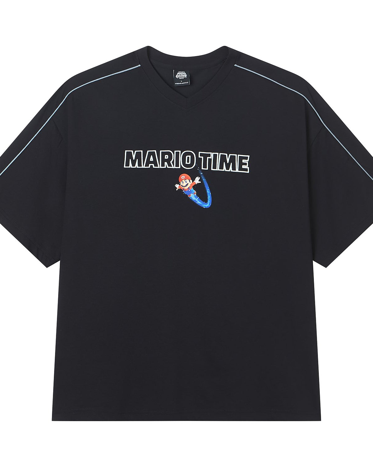 Men's Mario Relaxed Print Tee - Image 5