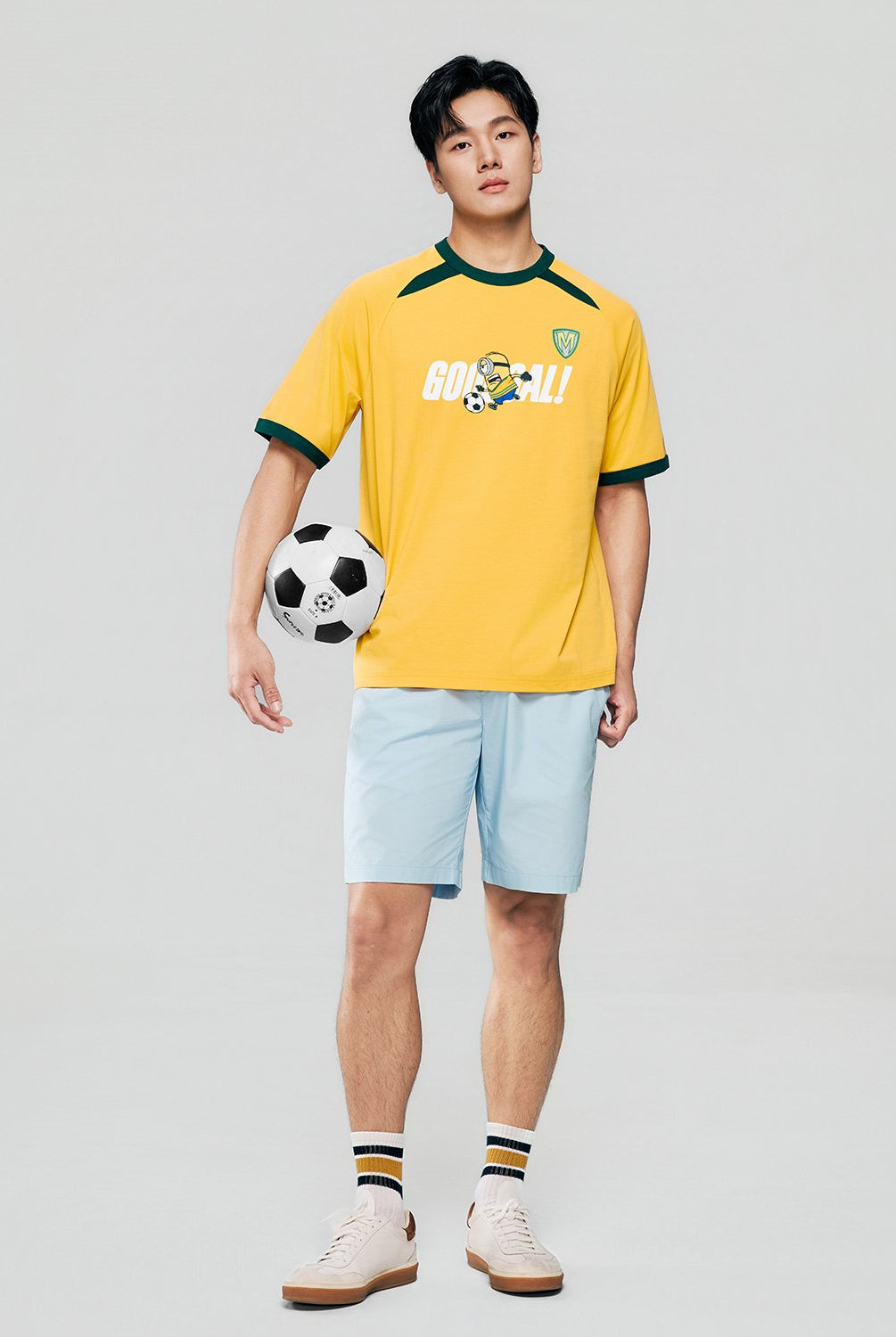 Men's Minions Relaxed Print Tee - Image 1