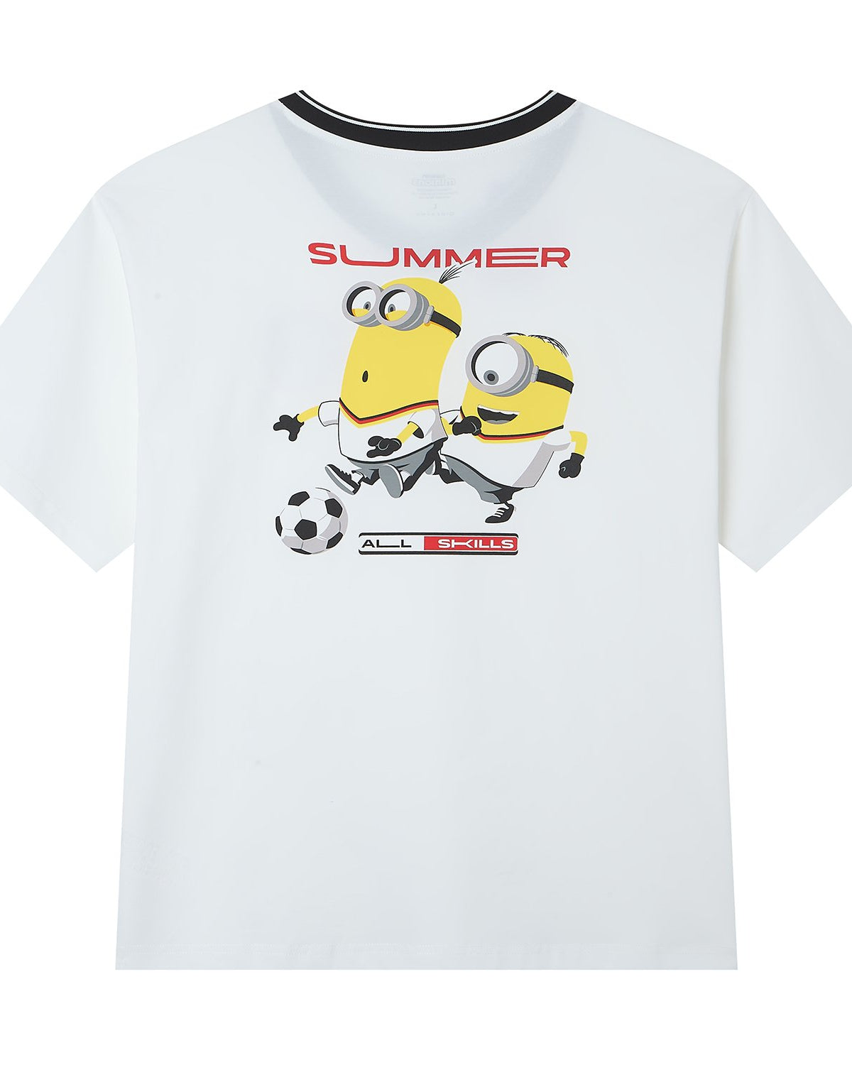 Men's Minions Relaxed V Neck Print Tee - Image 6