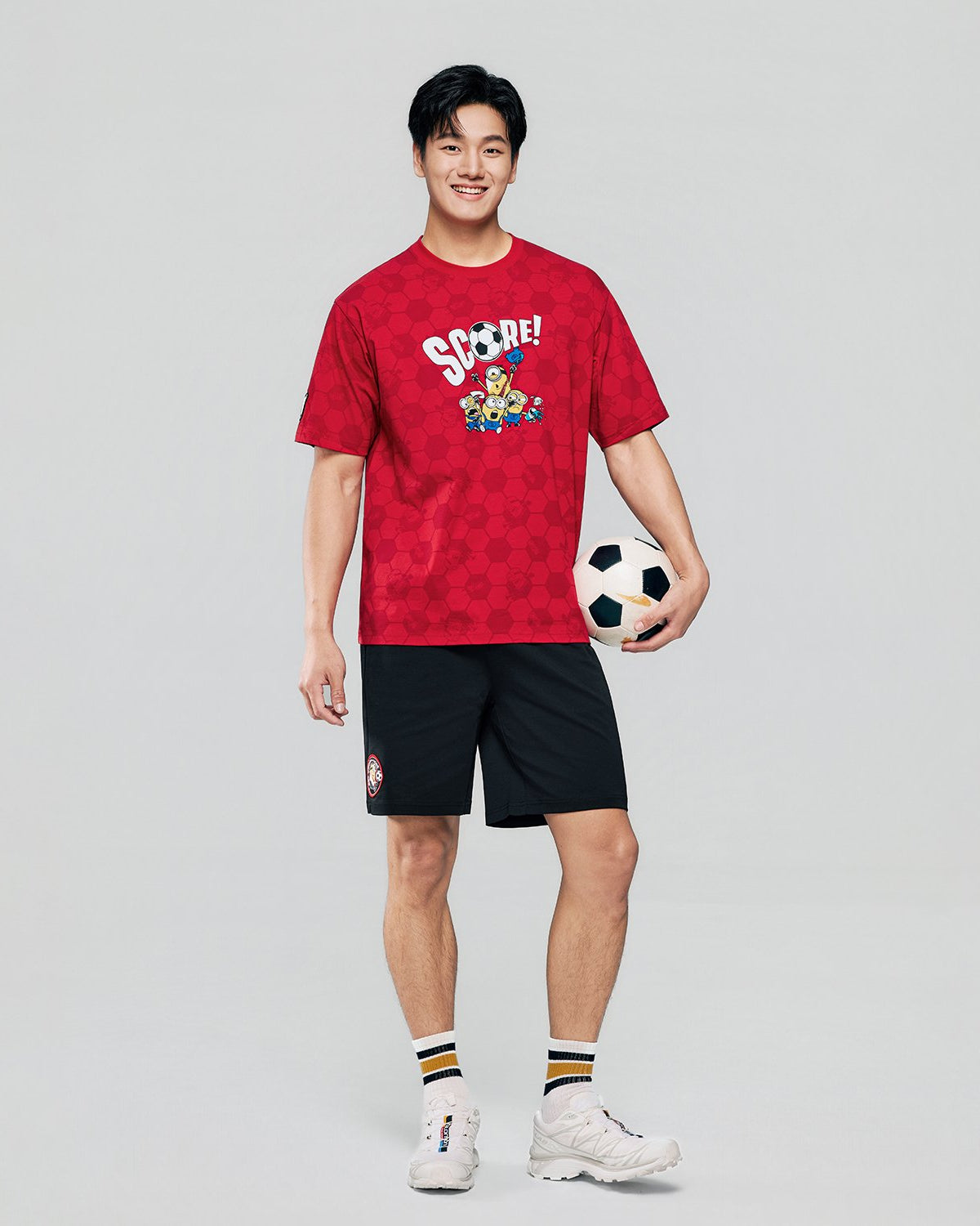 Men's Minions Relaxed Print Tee - Image 1