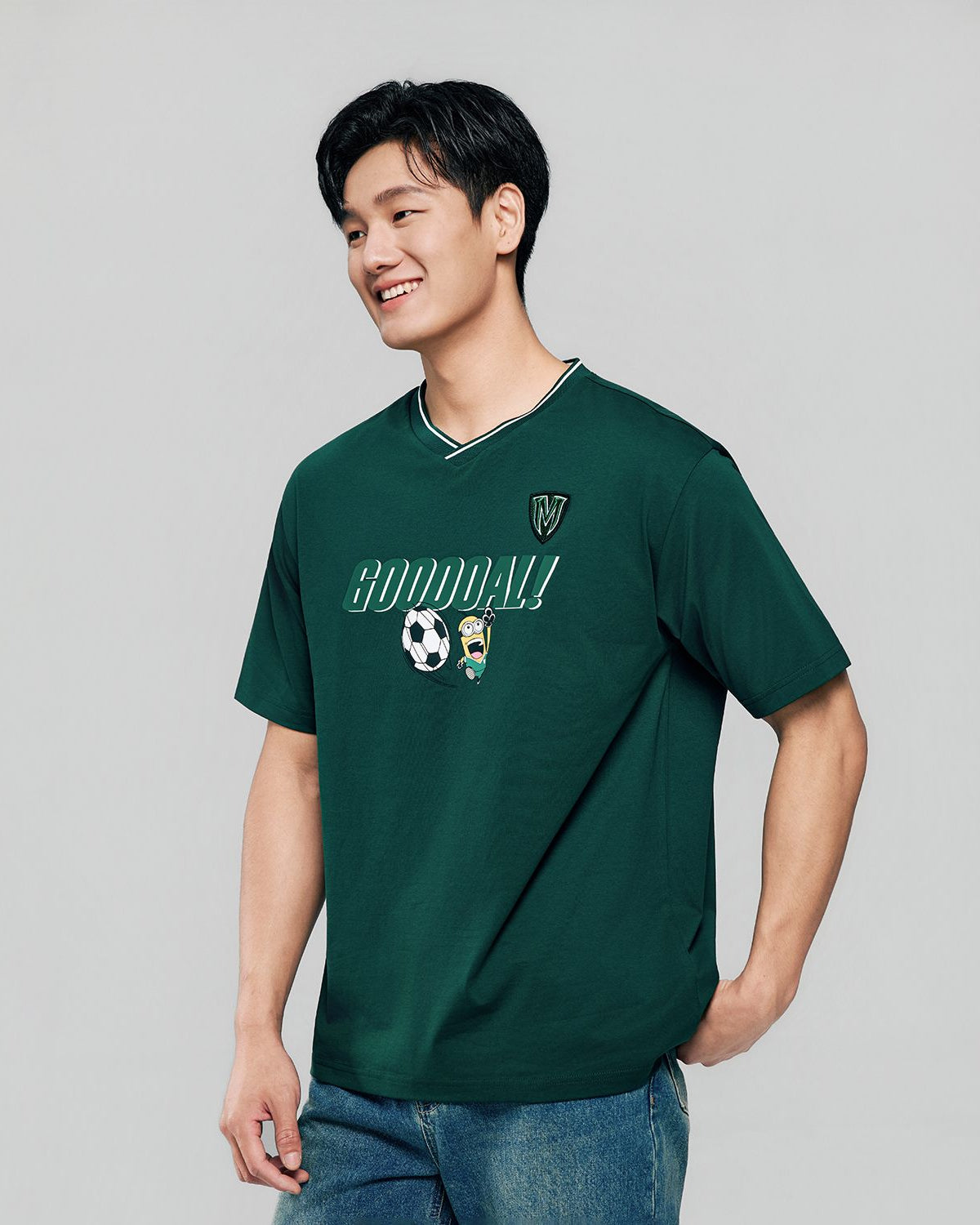 Men's Minions Relaxed Print Tee - Image 2