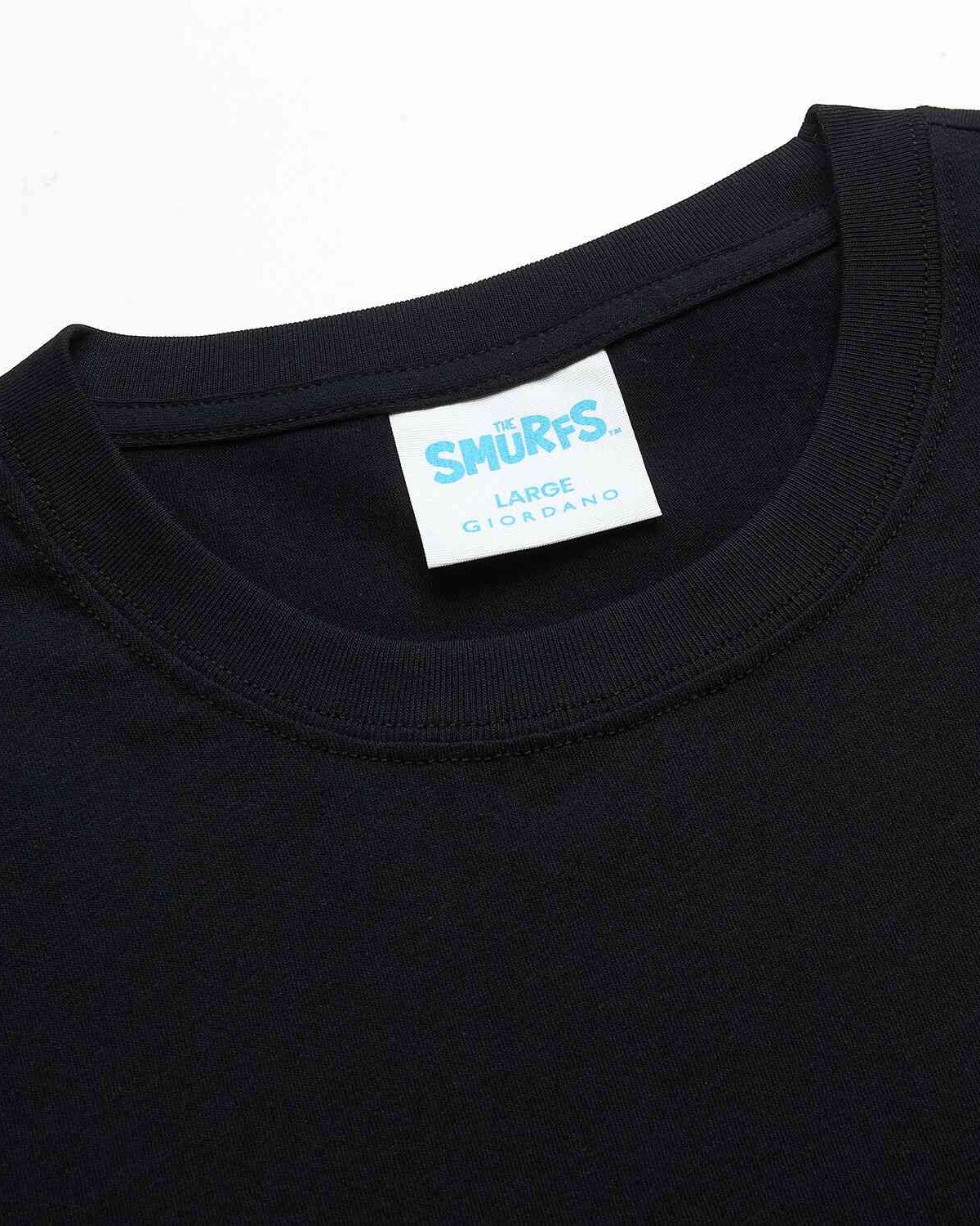 Men's Relaxed Fit Smurfs Print Crew Neck Tee - Image 9