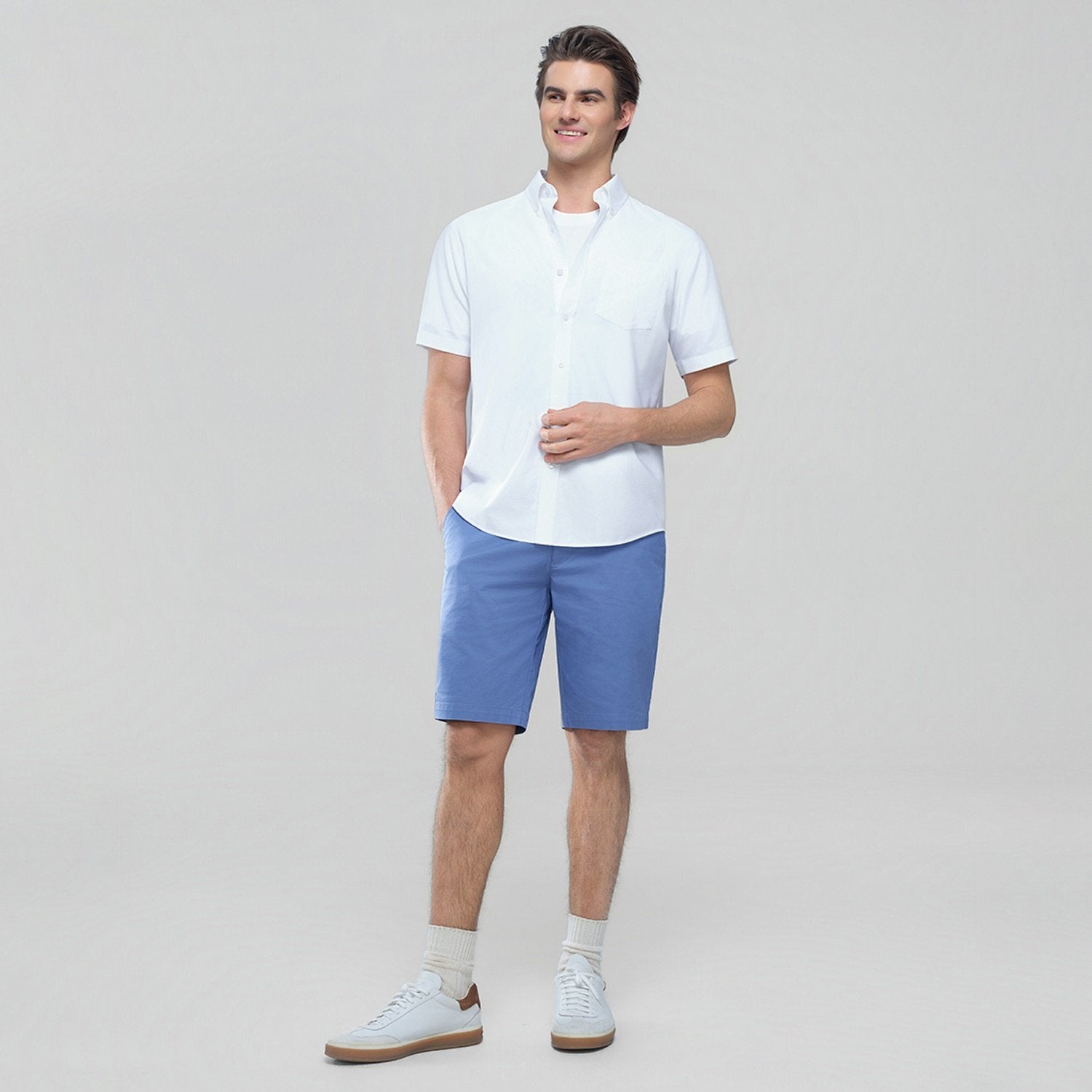 Men's Low Rise Slim Bermuda Shorts - Image 4