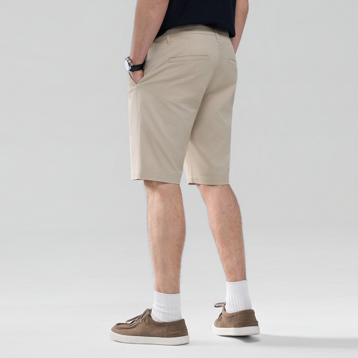 Men's Low Rise Slim Bermuda Shorts - Image 5