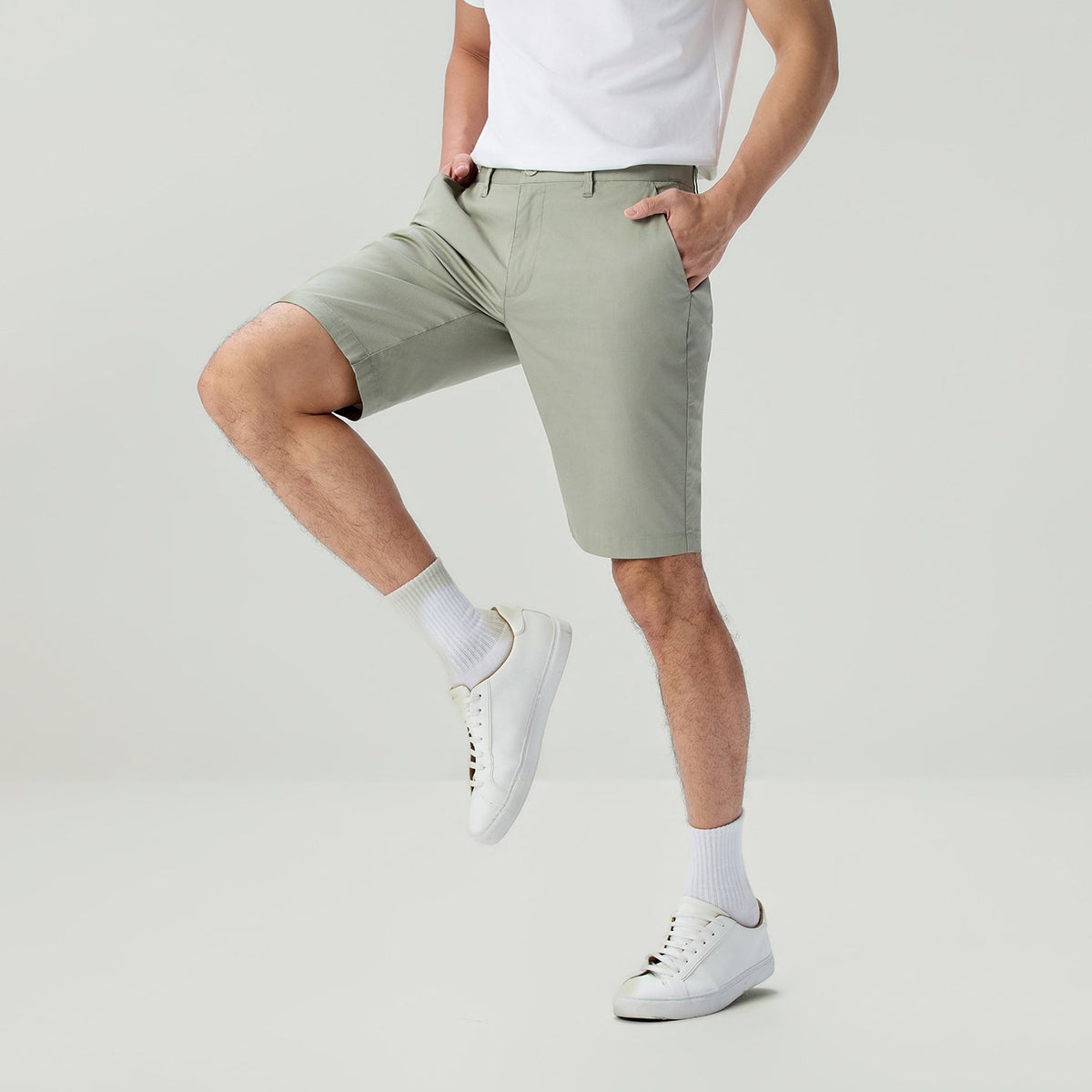 Men's Low Rise Slim Bermuda Shorts - Image 2