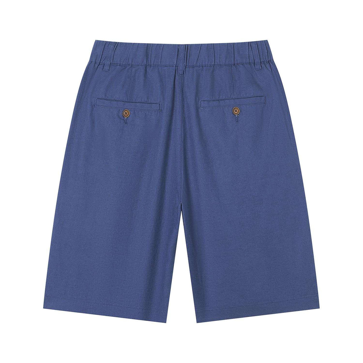 Men's Slim Linen Cotton Bermuda Shorts - Image 4