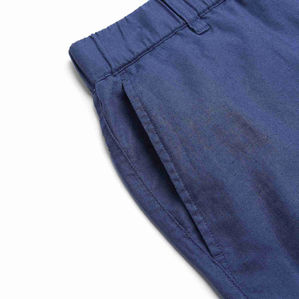 Men's Slim Linen Cotton Bermuda Shorts - Image 7
