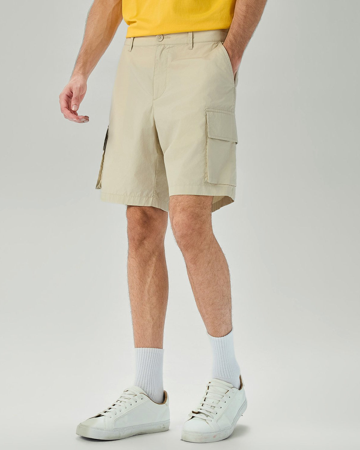 Men's Mid Rise Relaxed Fit Bermuda Shorts - Image 3