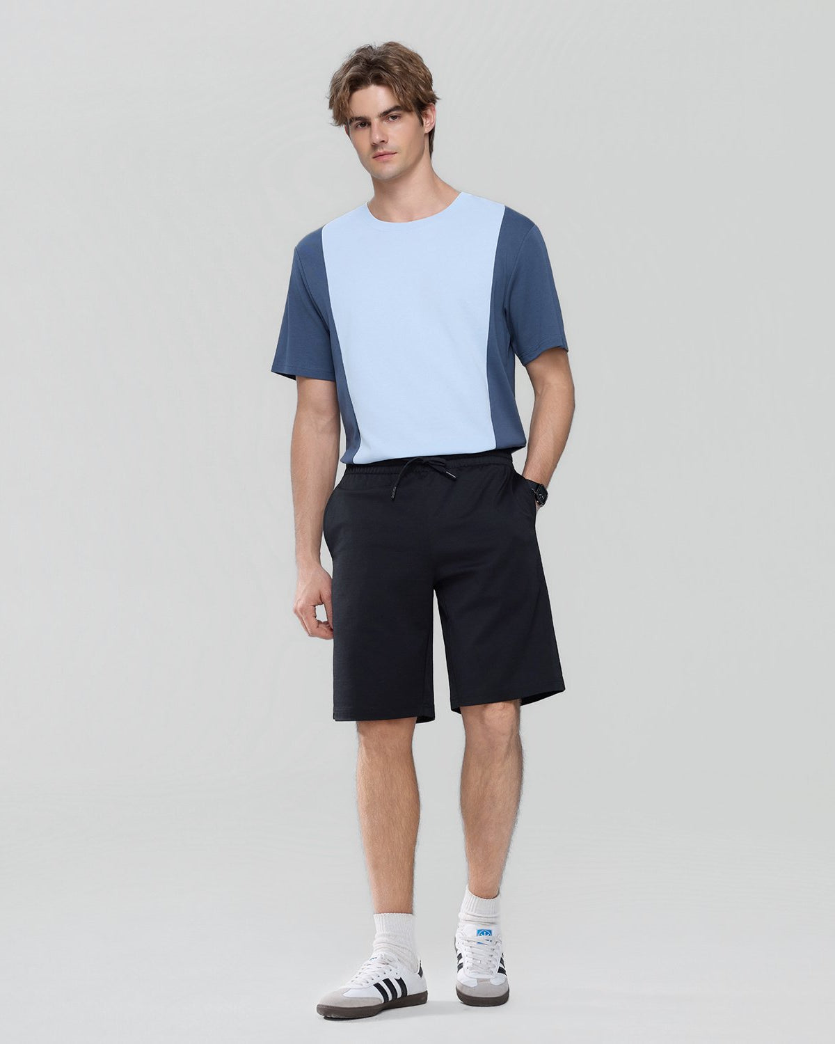 Men's Regular Fit Mid-Rise Everyday Comfortable Shorts - Image 1