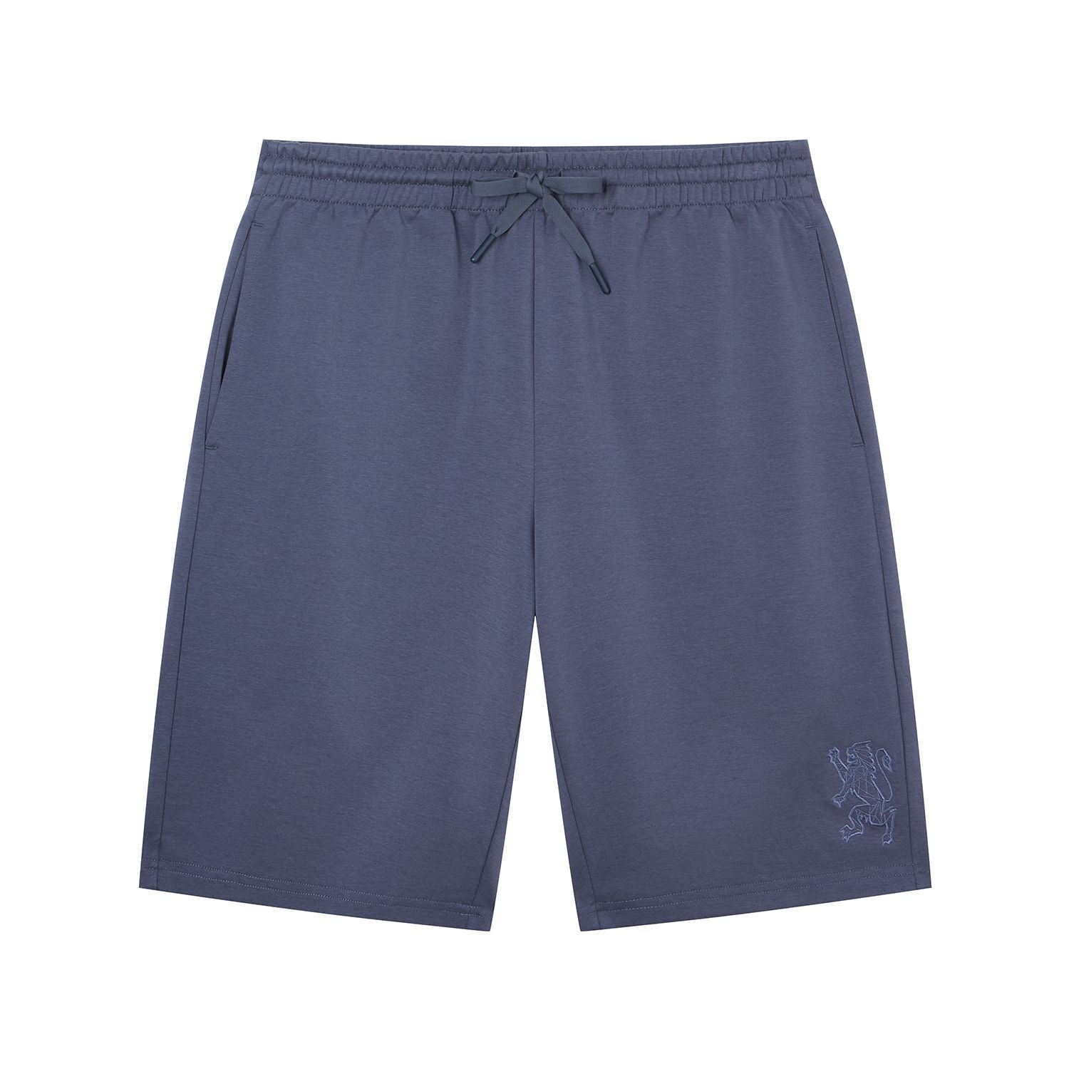 Men's Mid Rise Regular Embroidery Shorts - Image 6