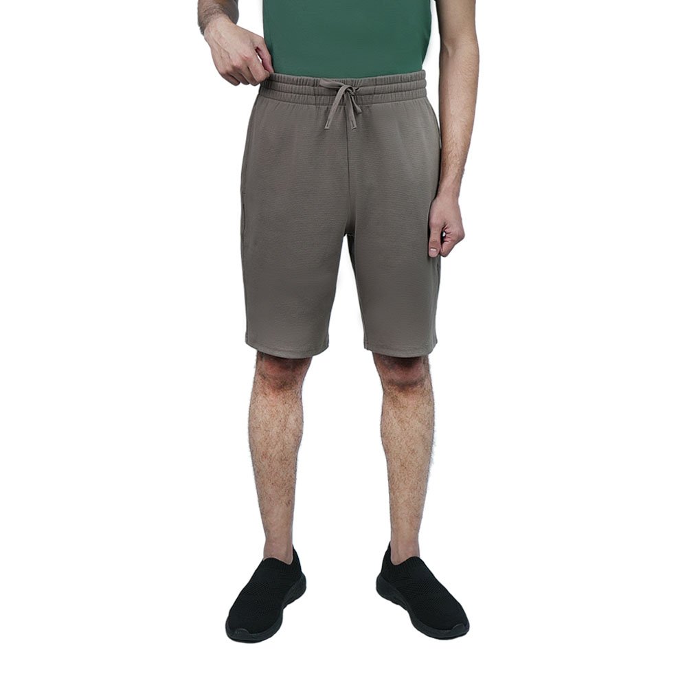 Men's Waffle Mid Rise Relaxed Shorts - Image 1