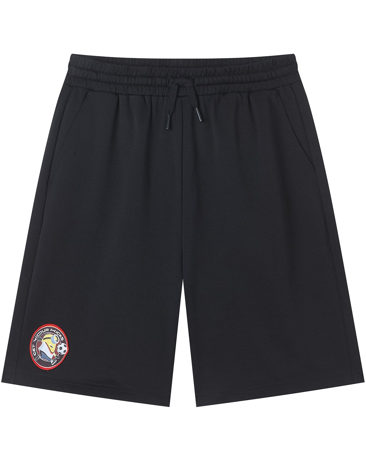 Men's Minions Mid Rise Relaxed Fit Shorts - Image 5