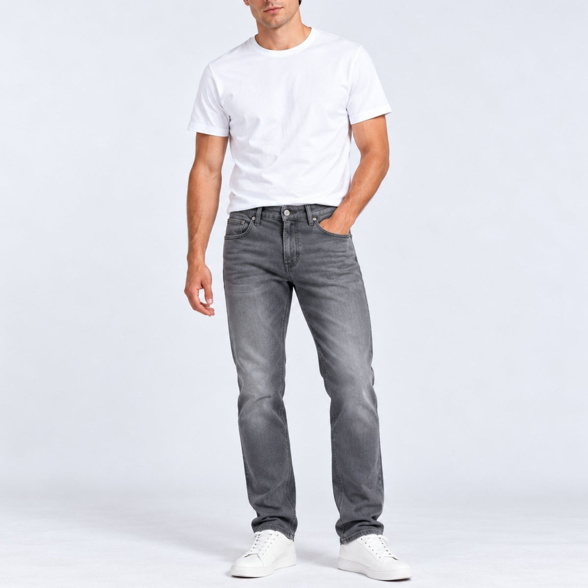 Men's Skinny Taper Jeans - Image 1