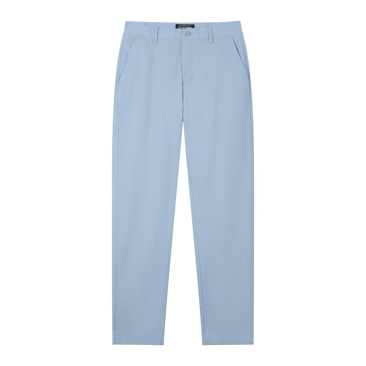 Men's Twill Low Rise Slim Taper Khakis - Image 6