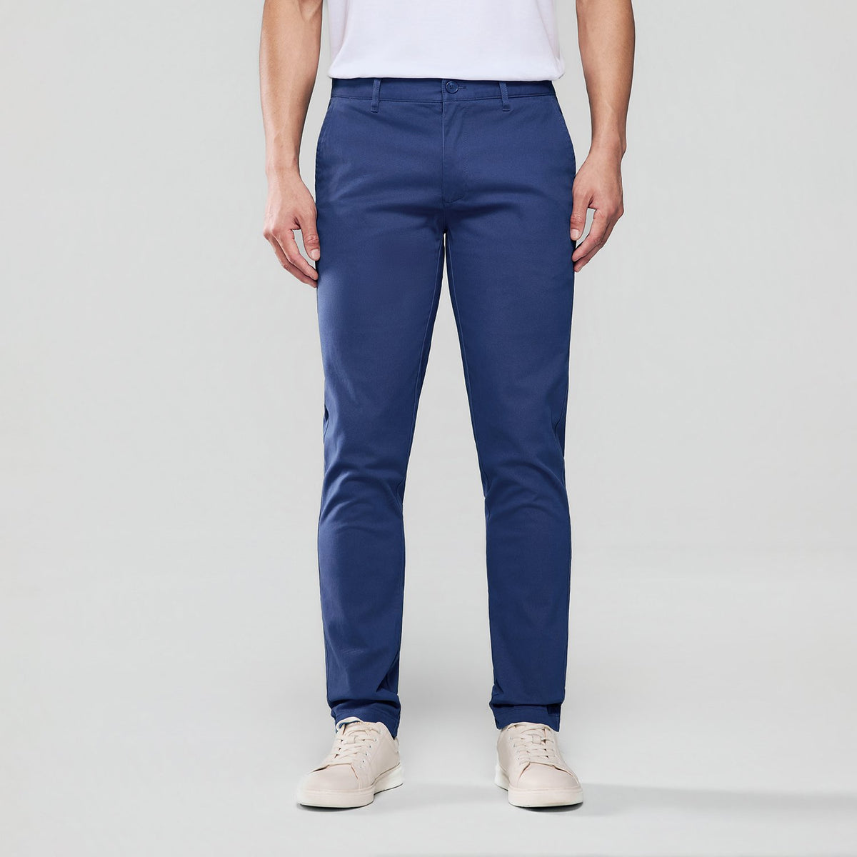 Men's Twill Low Rise Slim Taper Khakis - Image 2