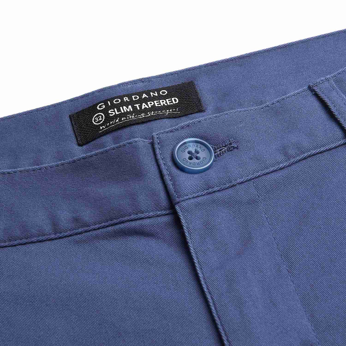 Men's Twill Low Rise Slim Taper Khakis - Image 8