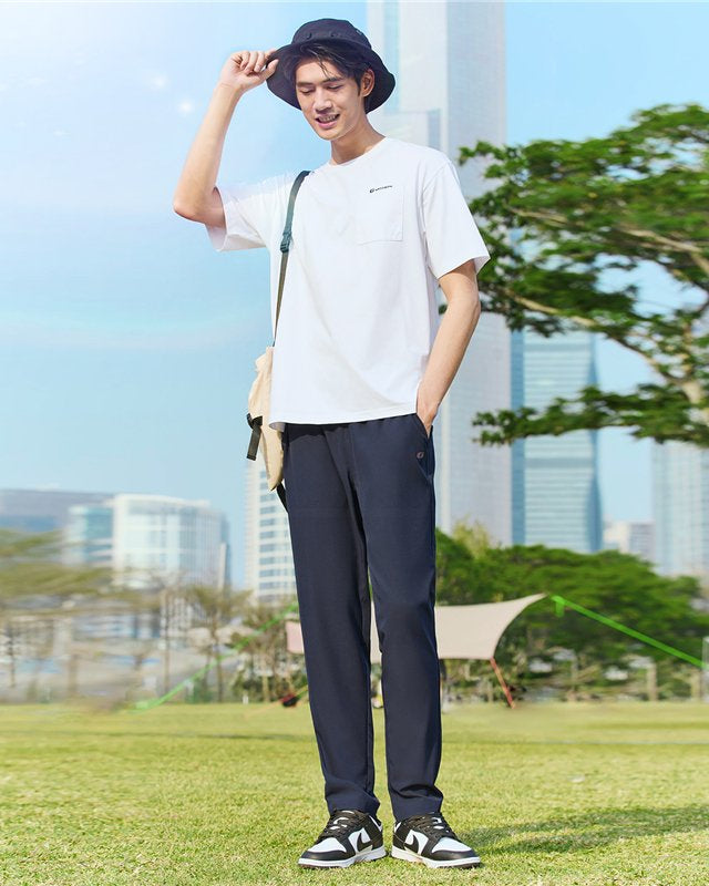 Men's Low Rise Regular Fit Pants - Image 2