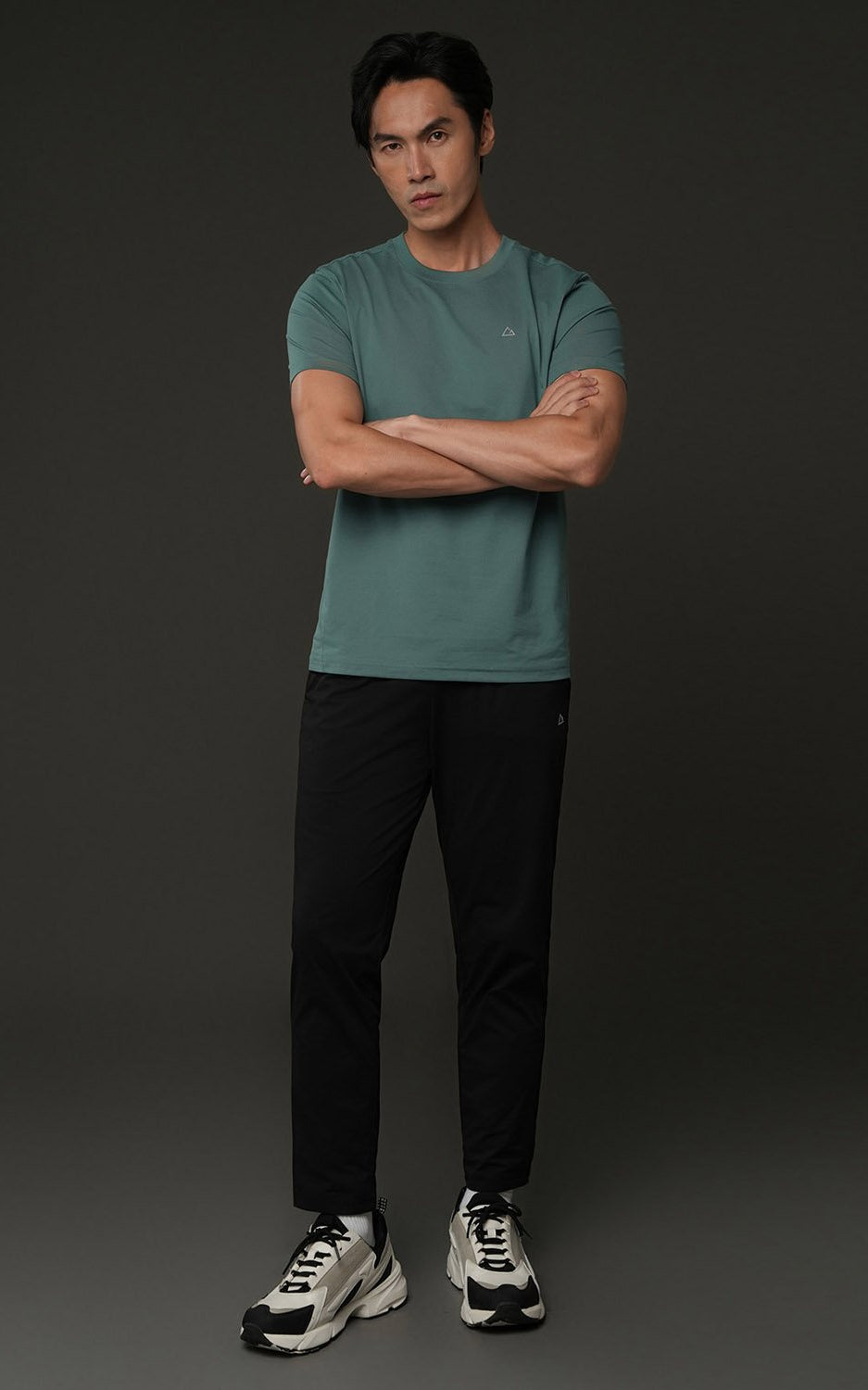 Men's Regular Fit Elastic Waist Ripstop Pants - Image 1