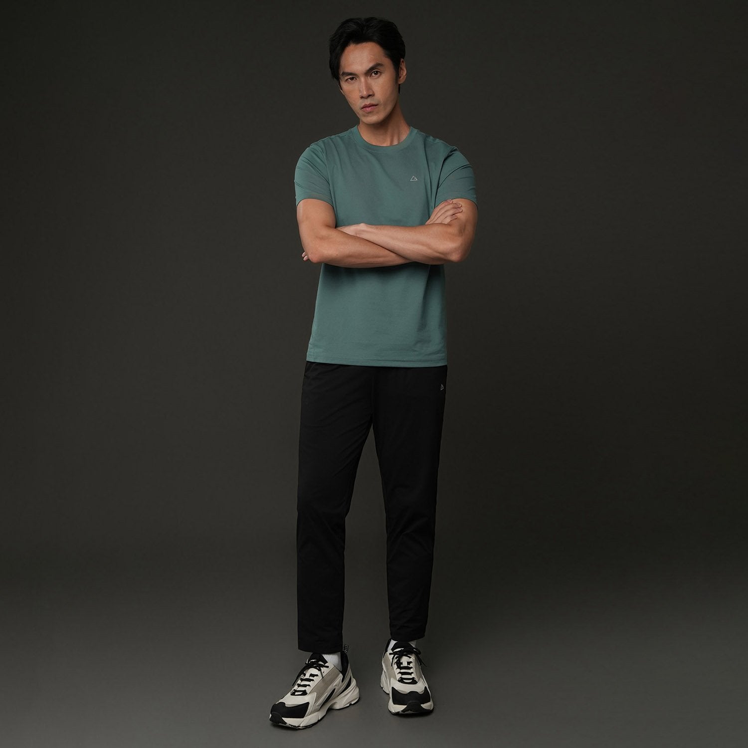 Men's Regular Fit Elastic Waist Ripstop Pants - Image 1