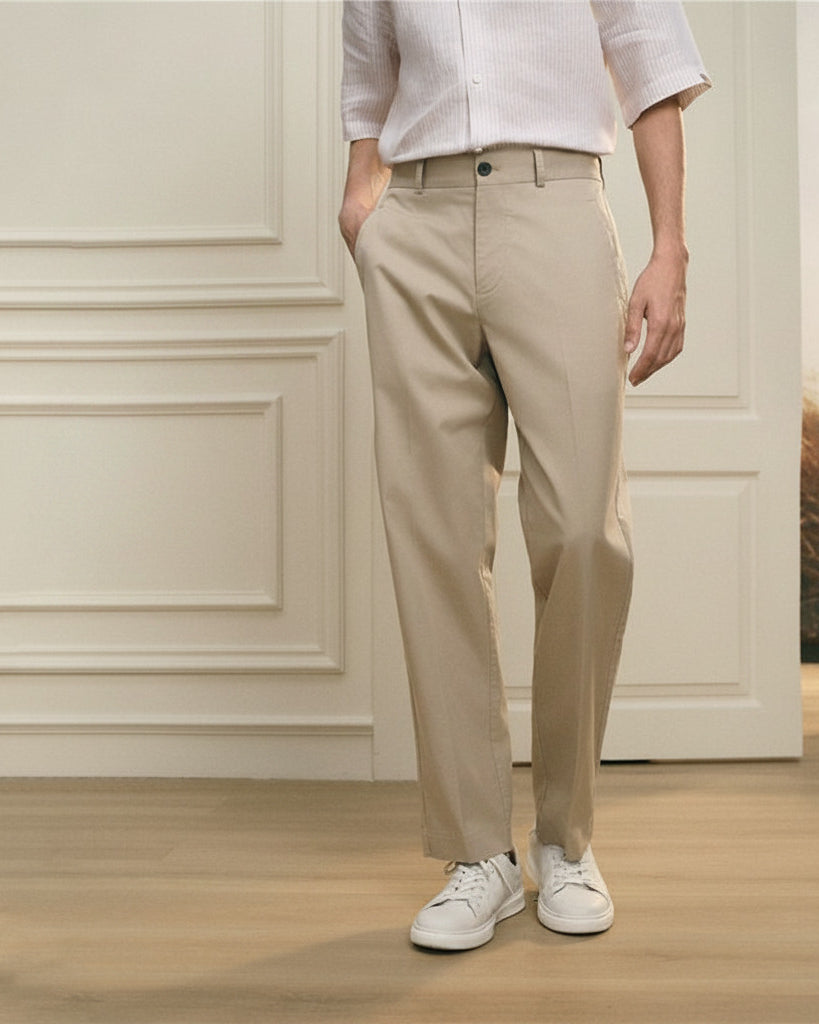 Men's Mid Rise Regular Pants - Image 1