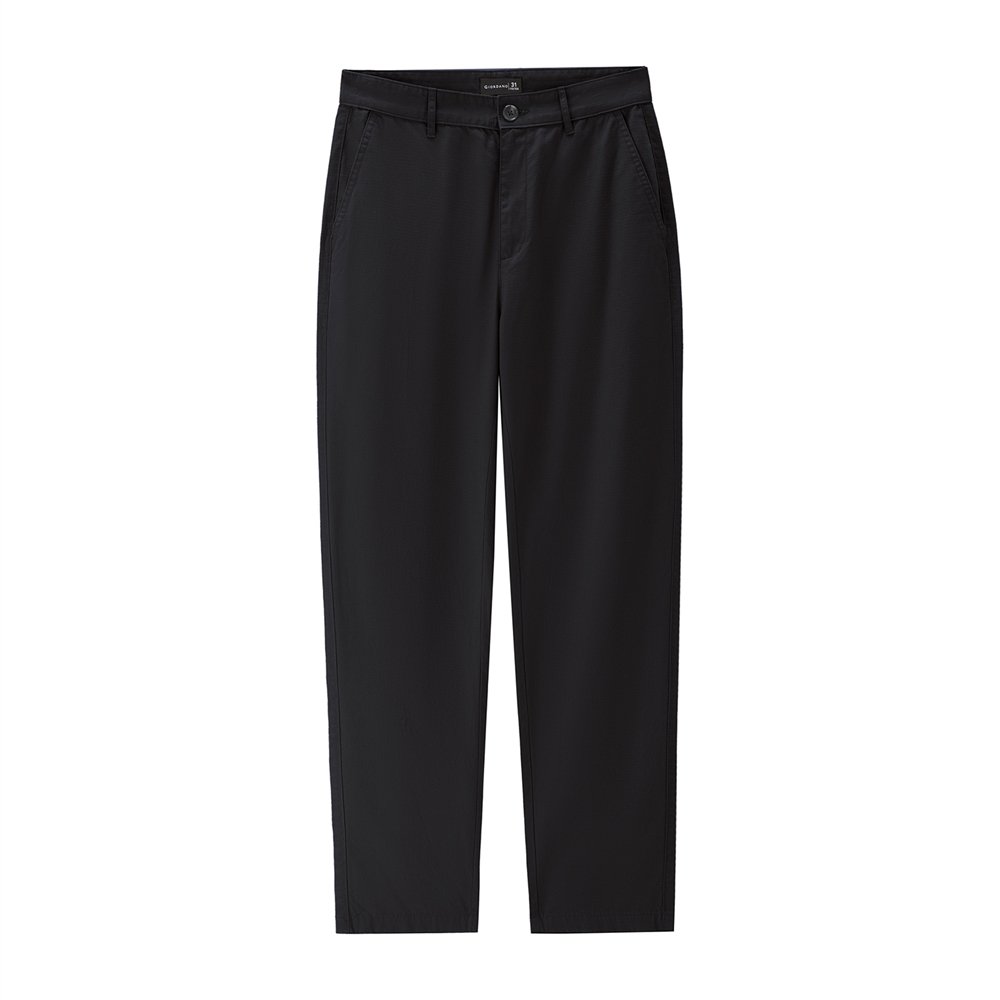 Men's Twill Mid Rise Regular Fit Pants - Image 4