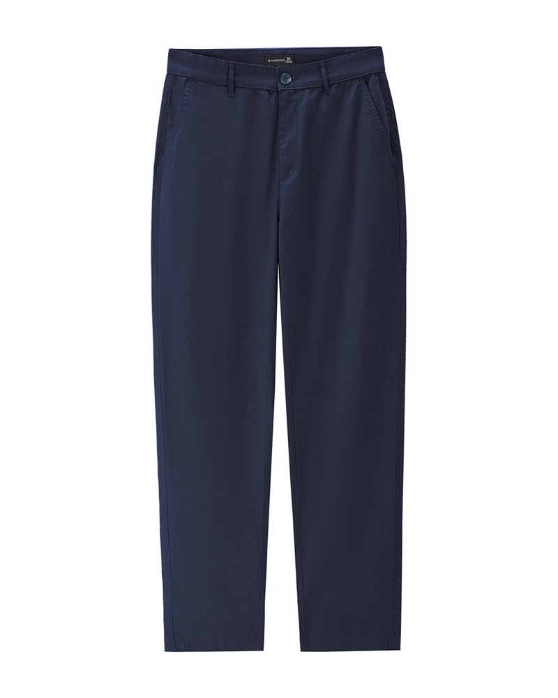 Men's Twill Mid Rise Regular Fit Pants - Image 4