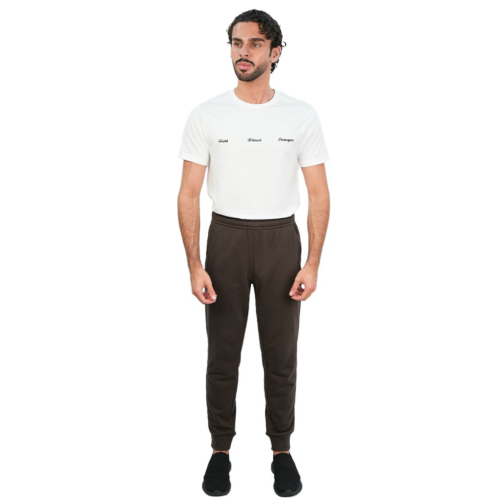 Men's French Terry Mid Rise Slim Taper Jogger - Image 2