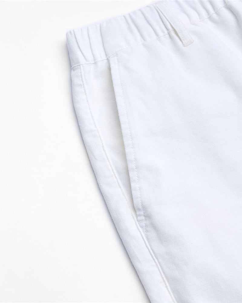 Men's Slim Taper Linen Cotton Khakis - Image 6