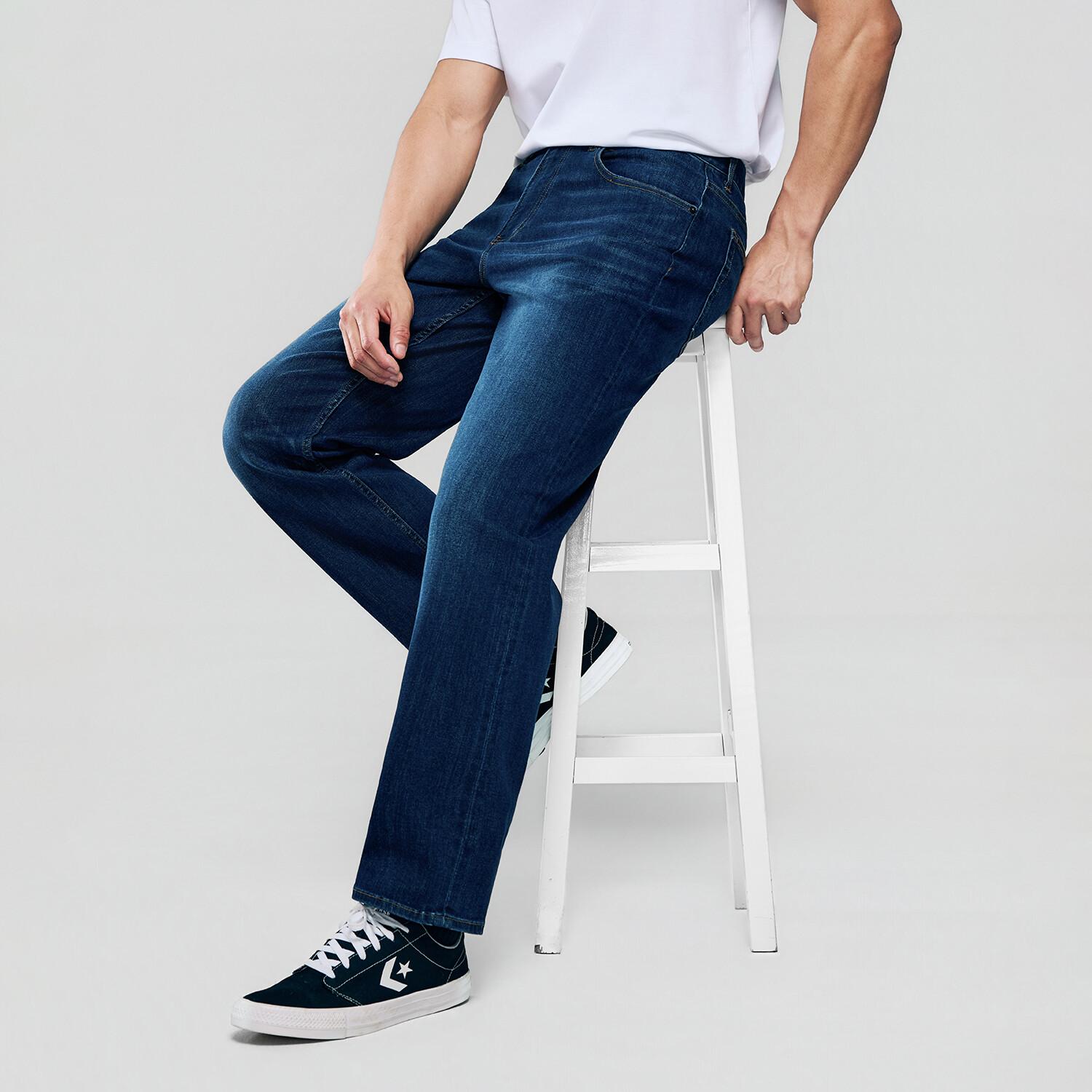 Men's Mid Rise Straight Jeans - Image 7