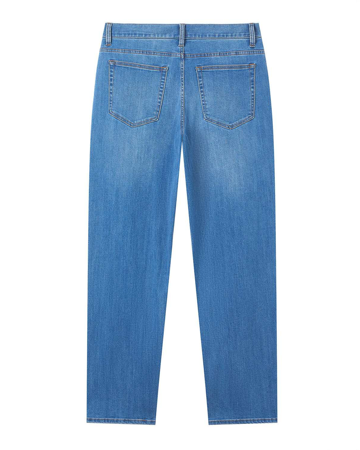 Men's Mid Rise Straight Jeans - Image 7