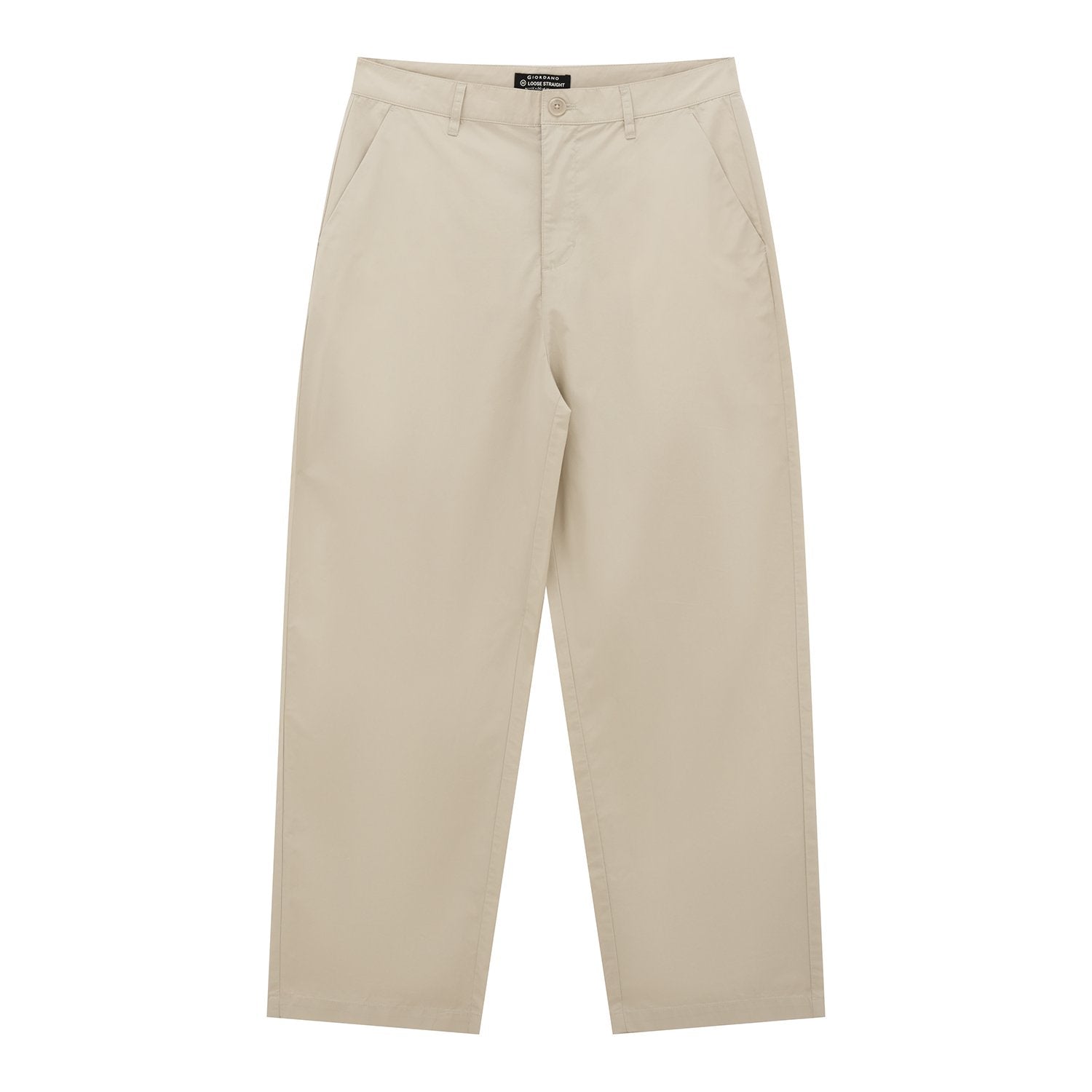 Men'S Mid Rise Loose Straight Khakis - Image 6