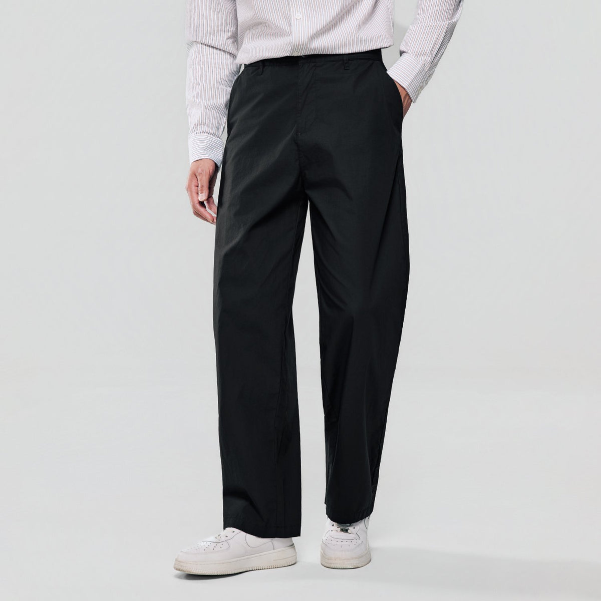 Men'S Mid Rise Loose Straight Khakis - Image 2