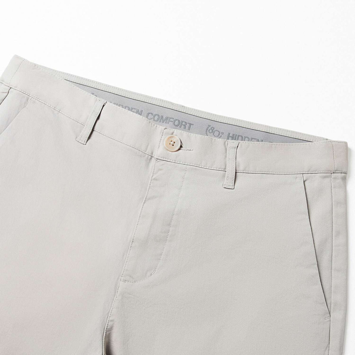 Men's Twill Mid Rise Regular Taper Khakis - Image 6