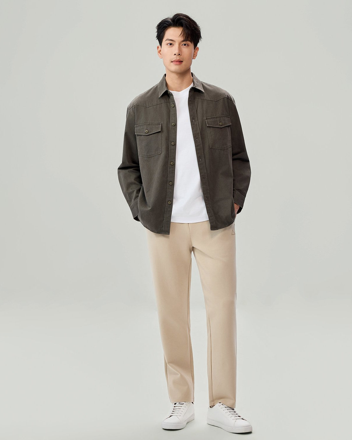 Men's Air Double Knit Regular Straight Jogger - Image 1