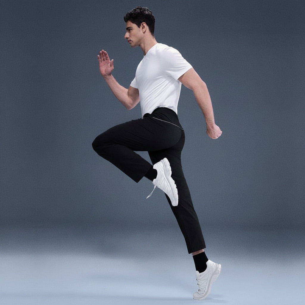 Men's Mid Rise Regular Pants - Image 2