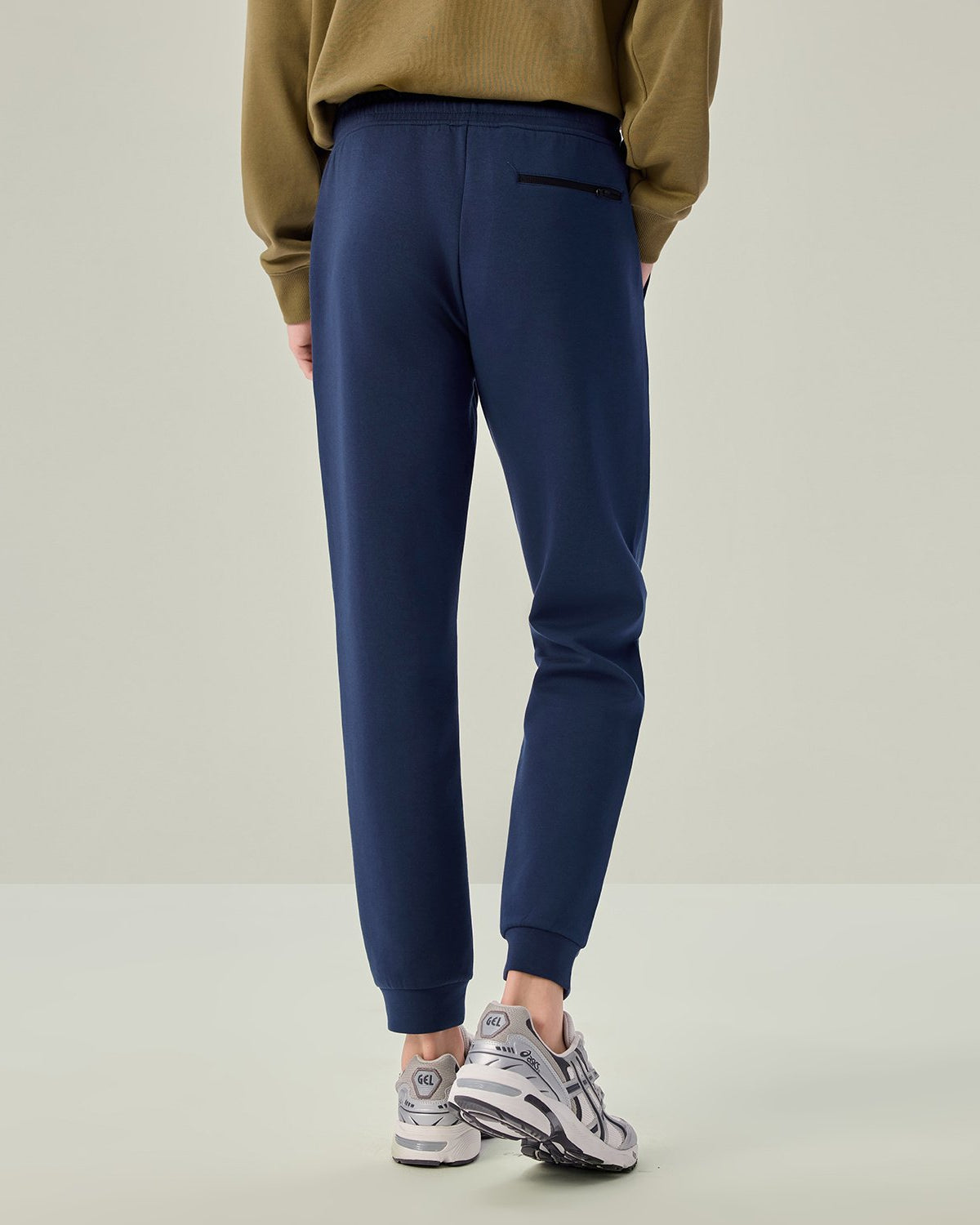 Men's Slim Tapered Air Double Knit Joggers - Image 5
