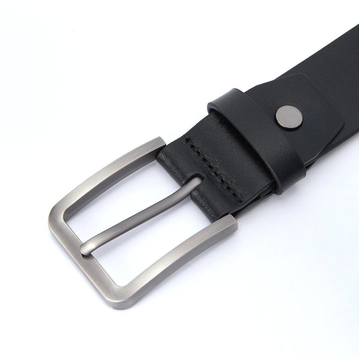 Men's Classic Regular Leather Belt - Image 4