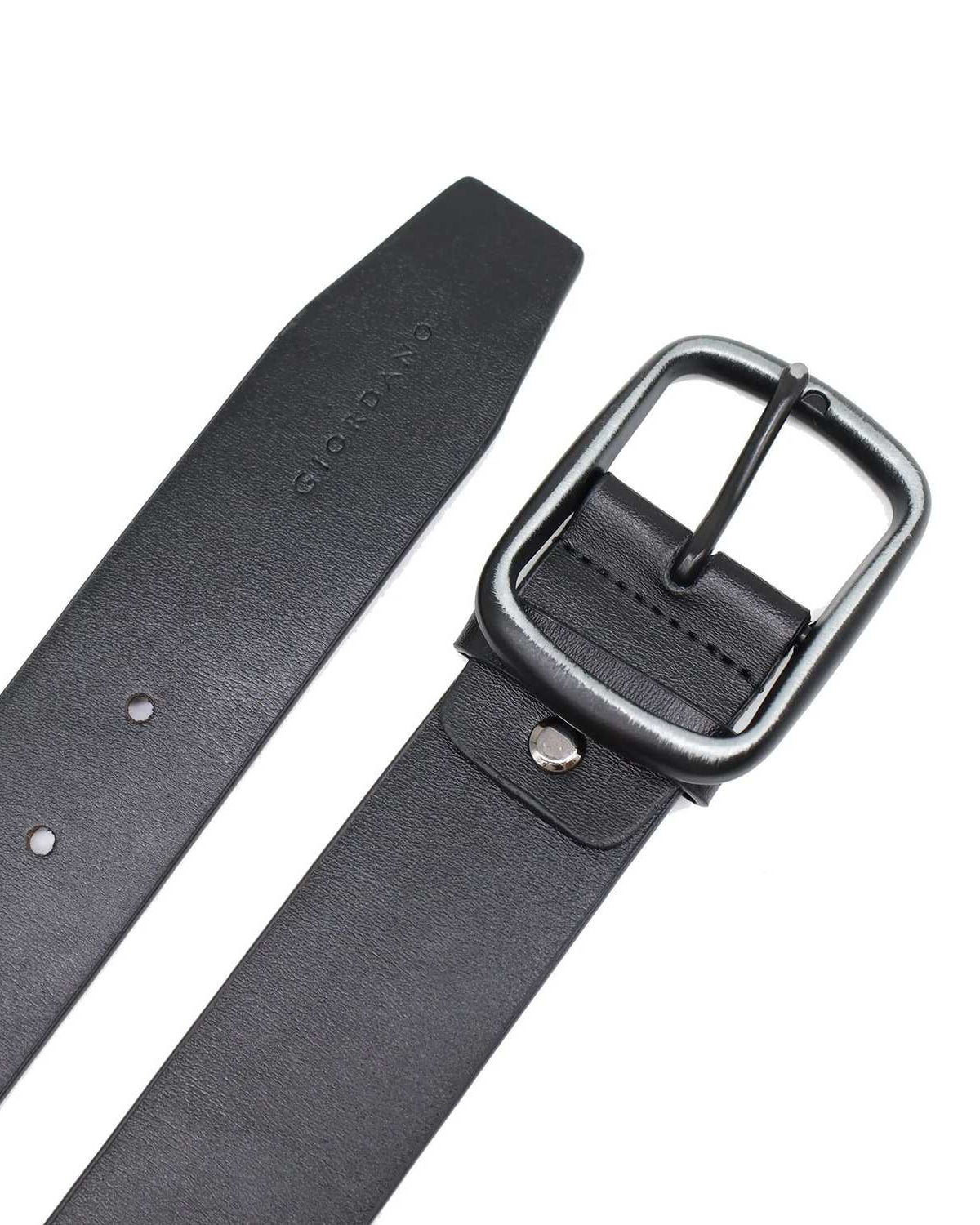 Men's Reversible Leather Belt - Image 4